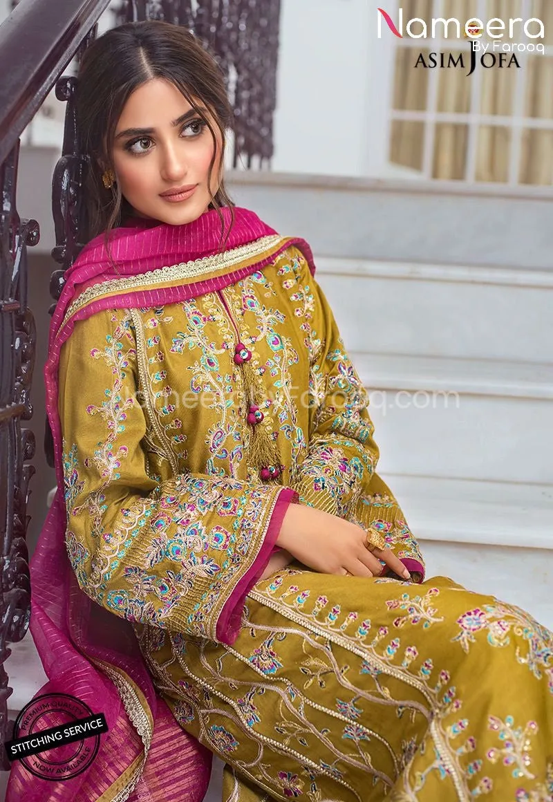 Designer Pakistani Party Wear with Embroidery #BP164