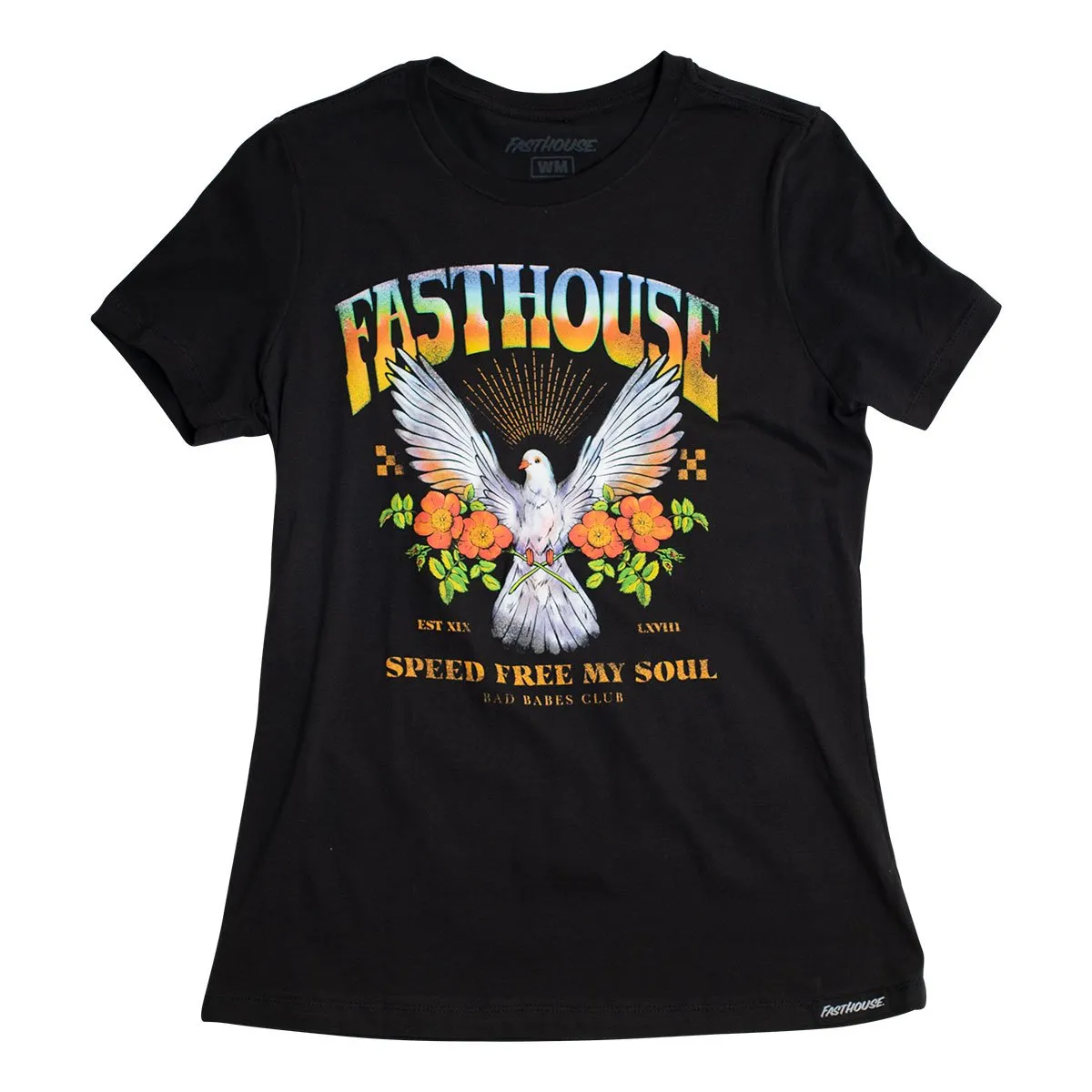 Dove Womens Tee - Black Heather