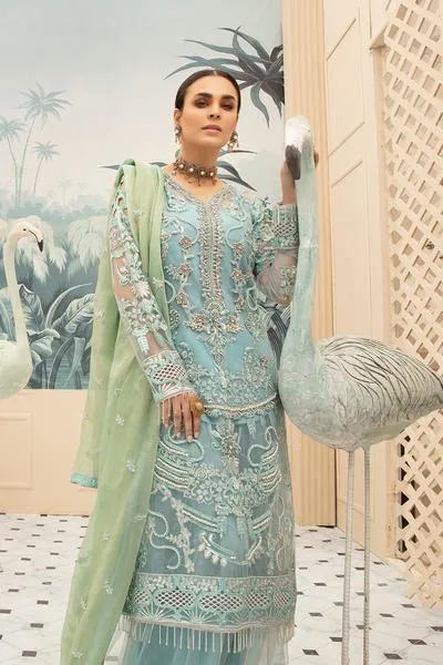Eid Collection for Women in Turquoise Color #N0013