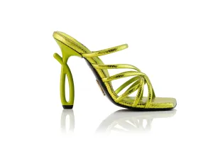 Entwine Sandal (Metallic Green)