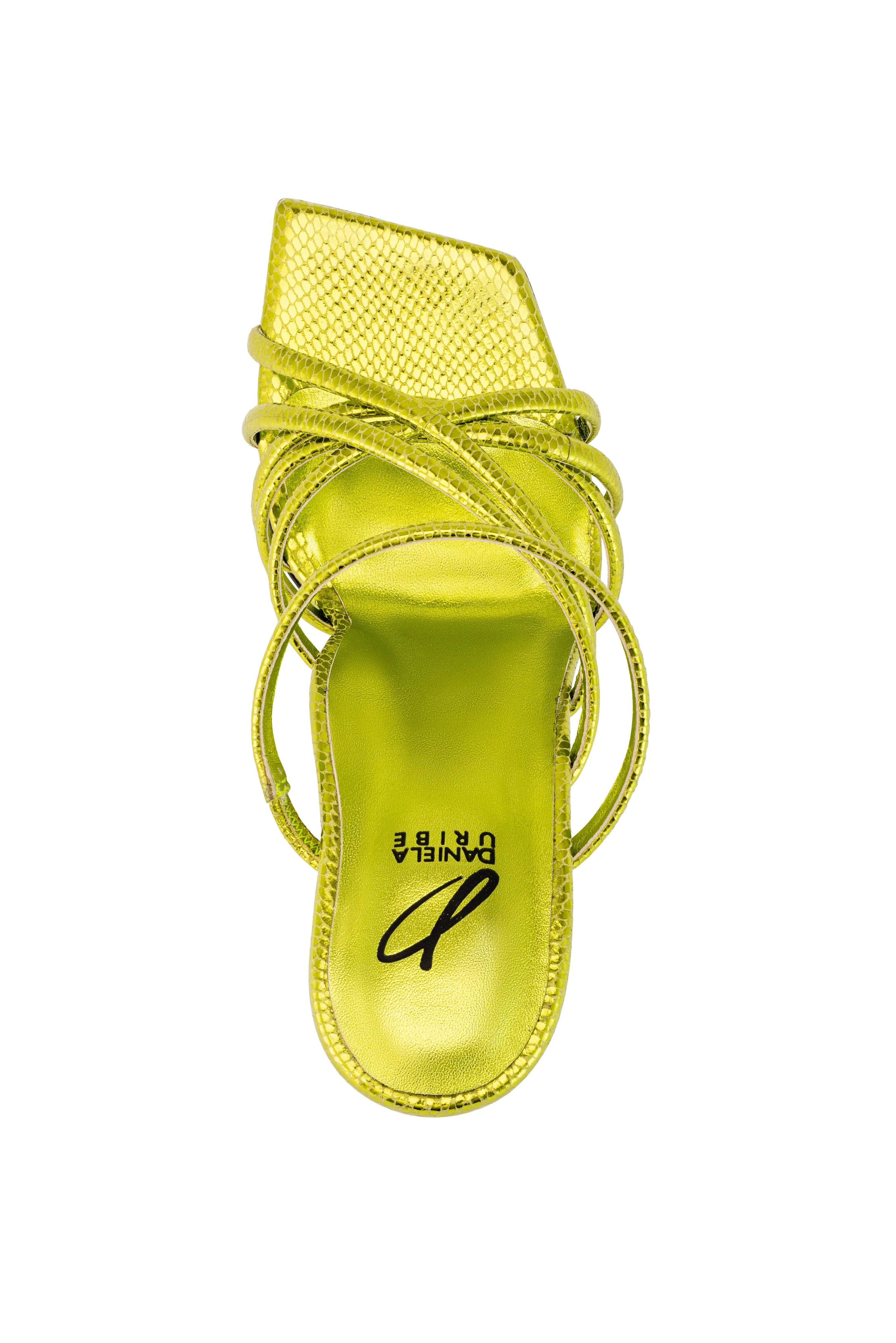 Entwine Sandal (Metallic Green)