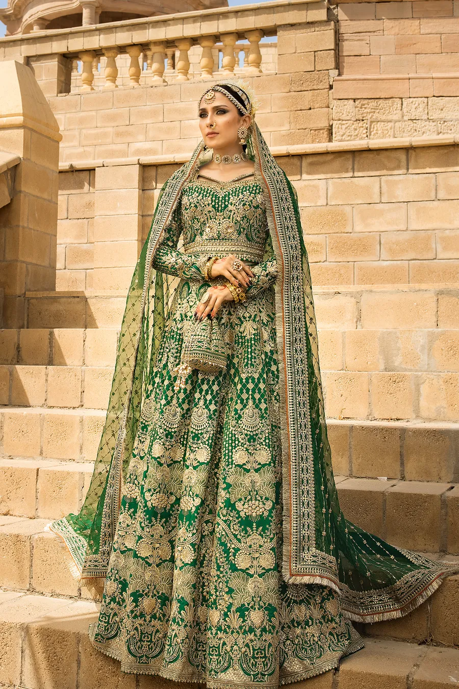 ERUM KHAN | JAHAN VOL II LUXURY EMBROIDERED WEDDING COLLECTION | PAKEEZAH