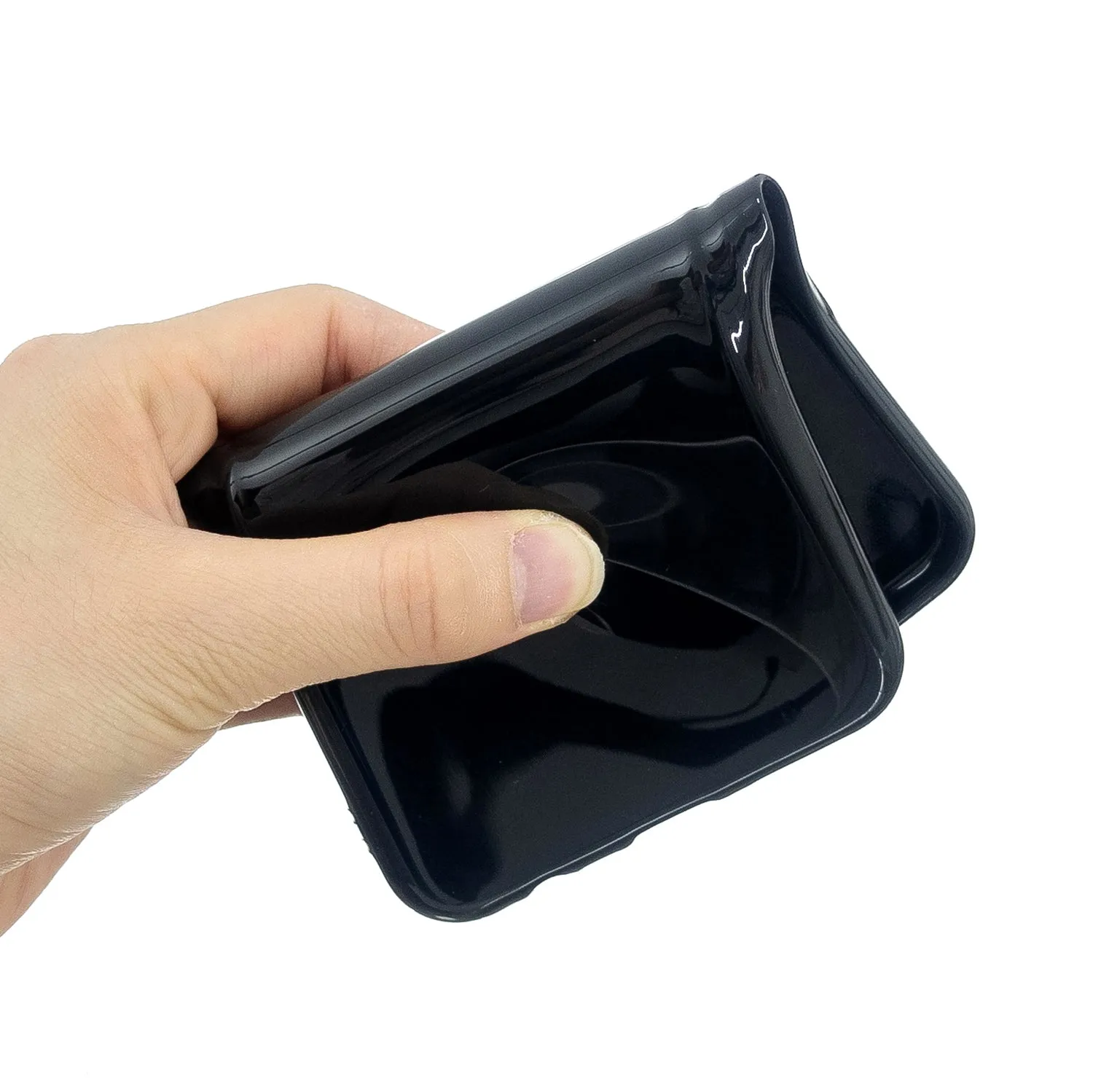 For VIVO Y83/Y85 Cellphone Cover Phone Screen Protector Soft TPU Phone Case Full Body Protection Shell Bright black