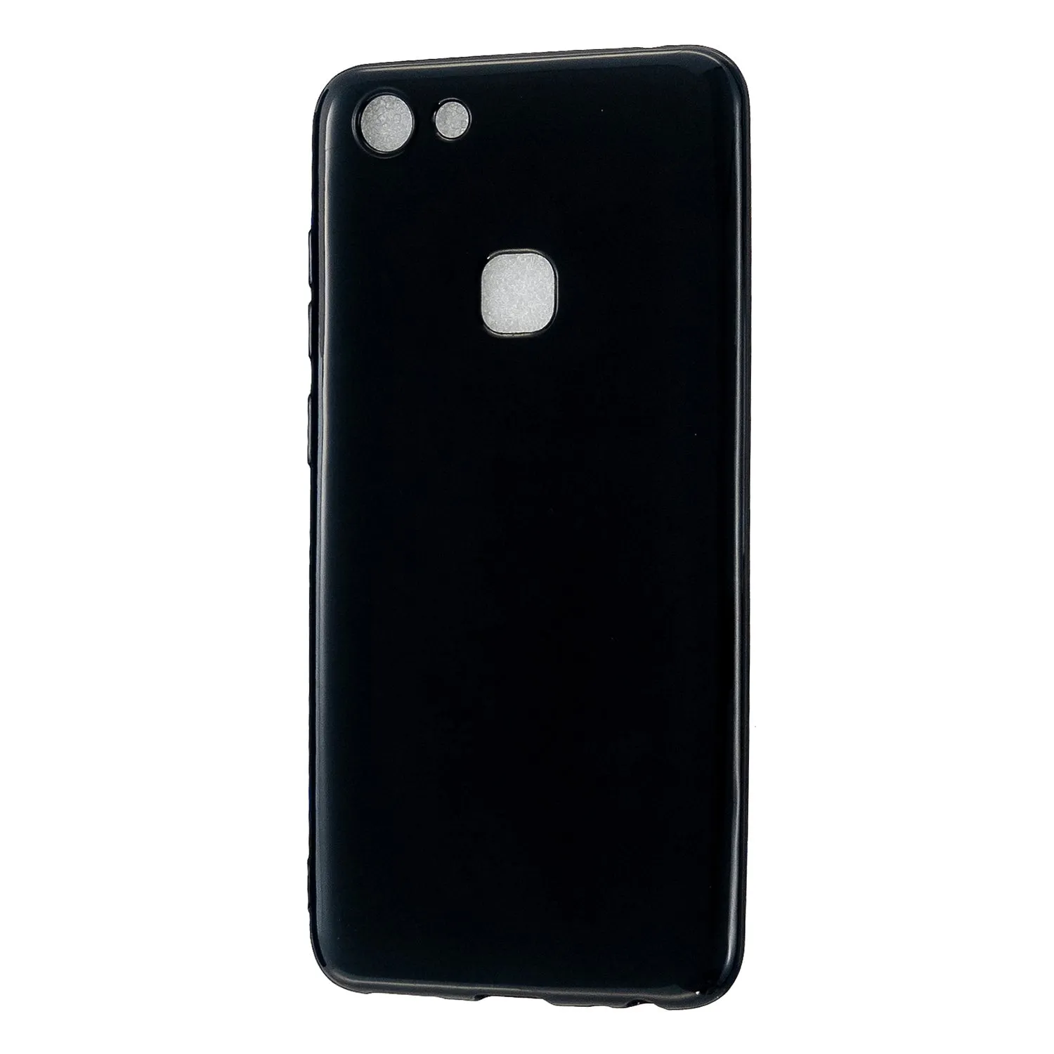 For VIVO Y83/Y85 Cellphone Cover Phone Screen Protector Soft TPU Phone Case Full Body Protection Shell Bright black