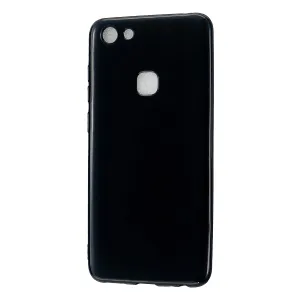 For VIVO Y83/Y85 Cellphone Cover Phone Screen Protector Soft TPU Phone Case Full Body Protection Shell Bright black