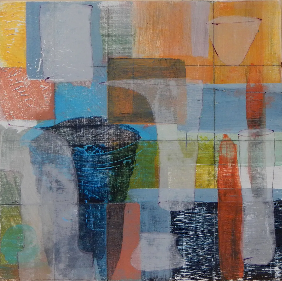 Fragments: Marking Time - Pamela Johnson - Glass