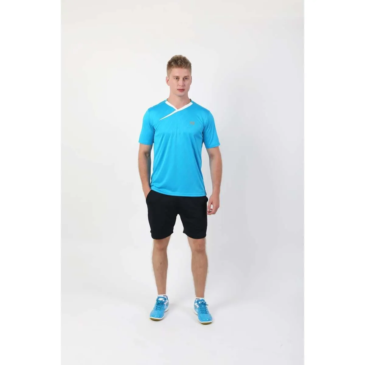 FZ Forza Byron Blue  Badminton T-Shirt