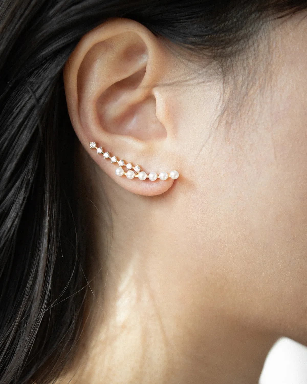 GALA Crawler Ear Cuffs in Gold