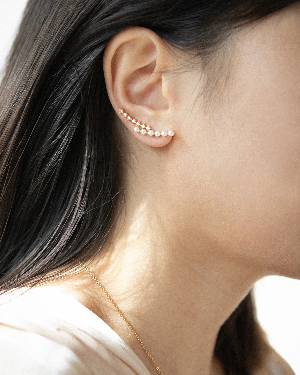 GALA Crawler Ear Cuffs in Gold