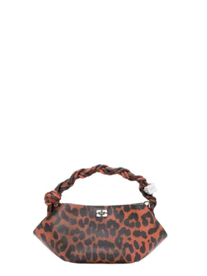 Ganni Bou Bag Mini Leo in Racing Red