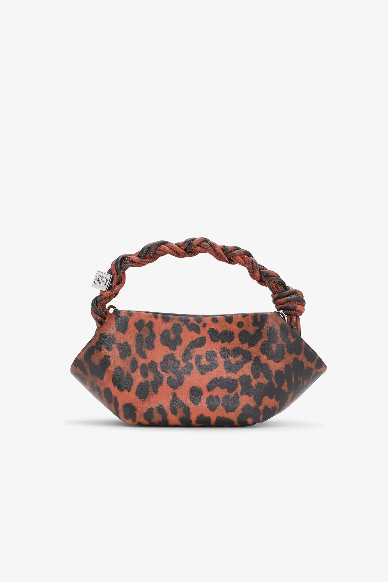 Ganni Bou Bag Mini Leo in Racing Red