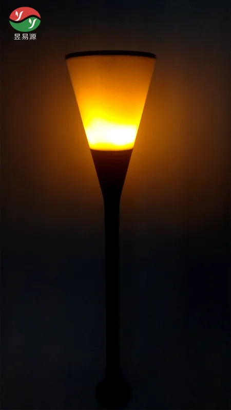 Gardi Cone Solar LED Dancing Flame Standing Classic Torch Light