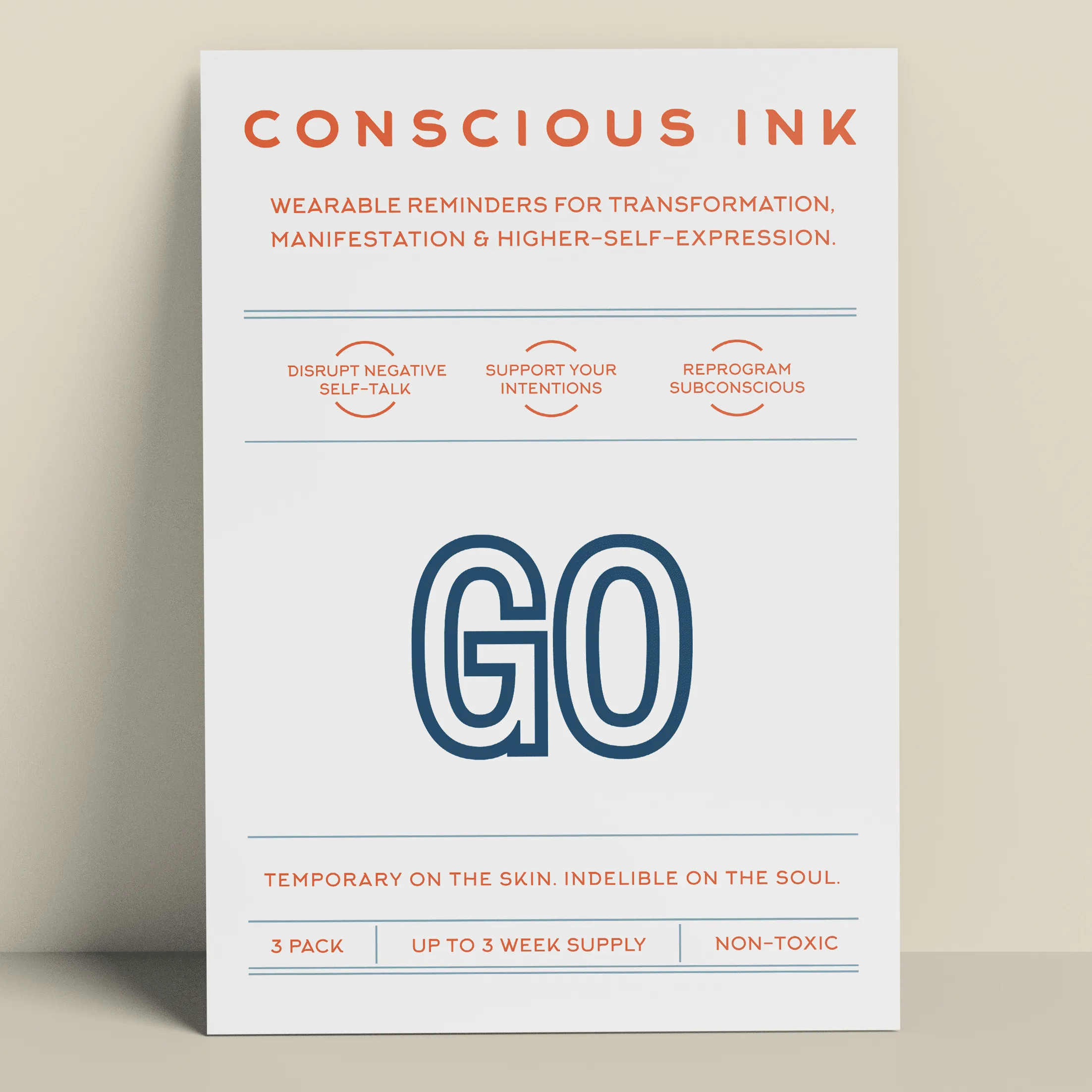 GO Manifestation Tattoo