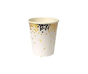 Gold Confetti Party Cup