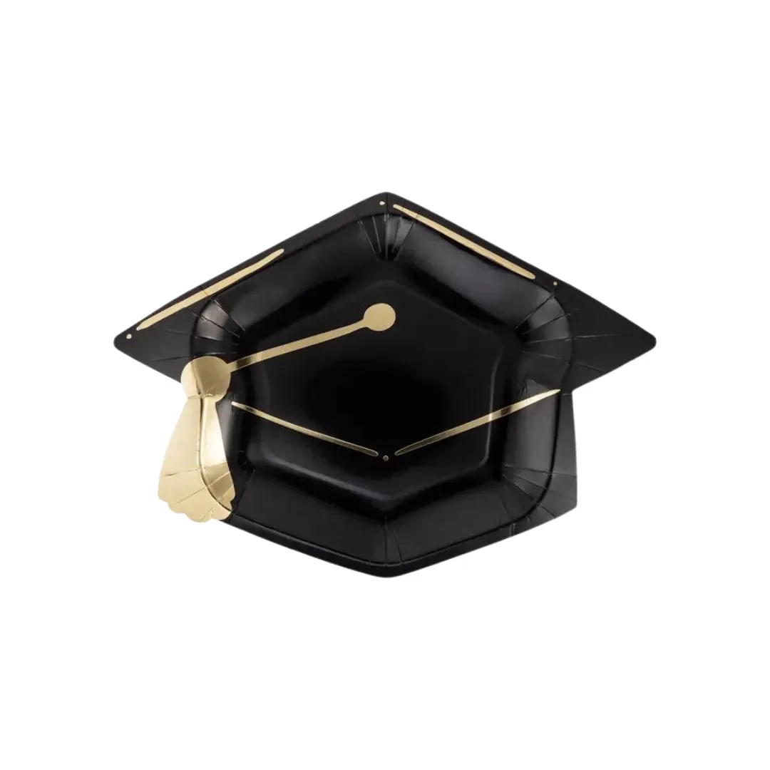 Grad Cap Shaped Plates