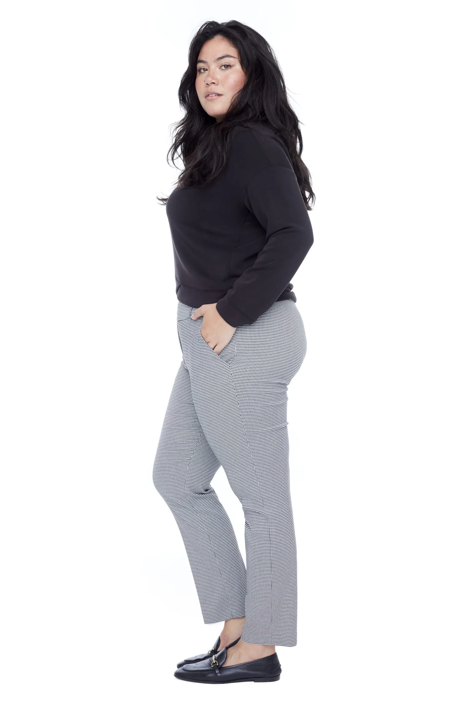 Gwyneth Plaid Ankle Pant
