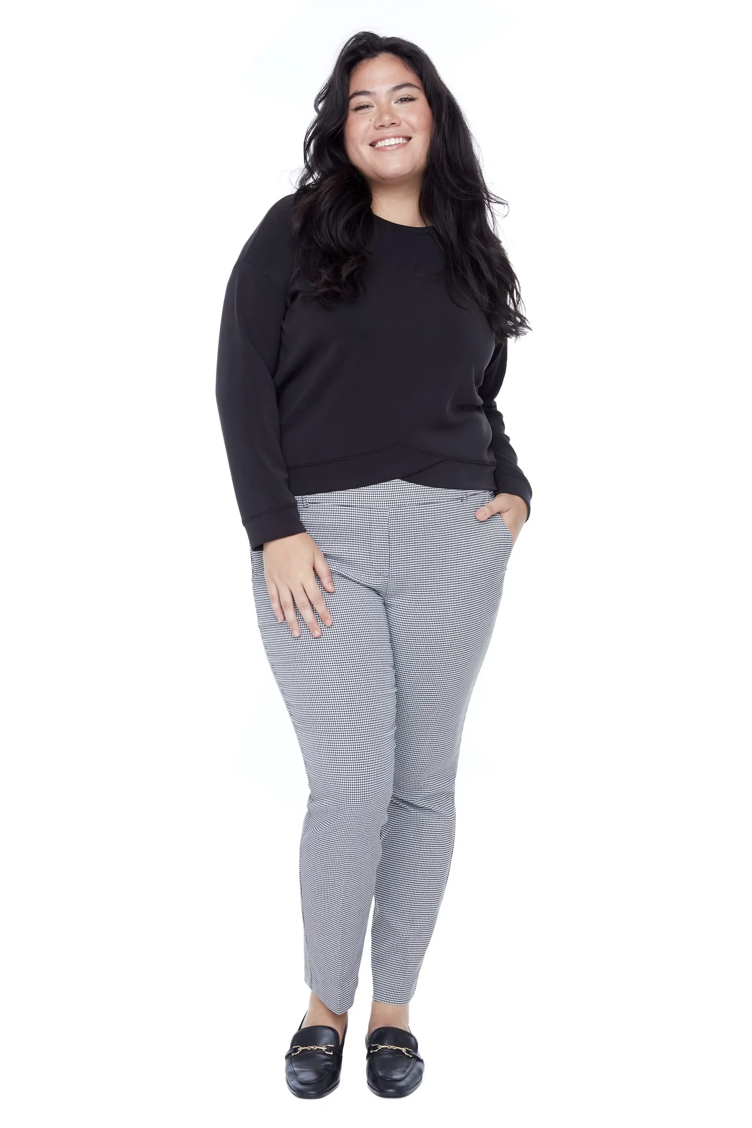 Gwyneth Plaid Ankle Pant