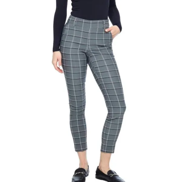 Gwyneth Plaid Ankle Pant