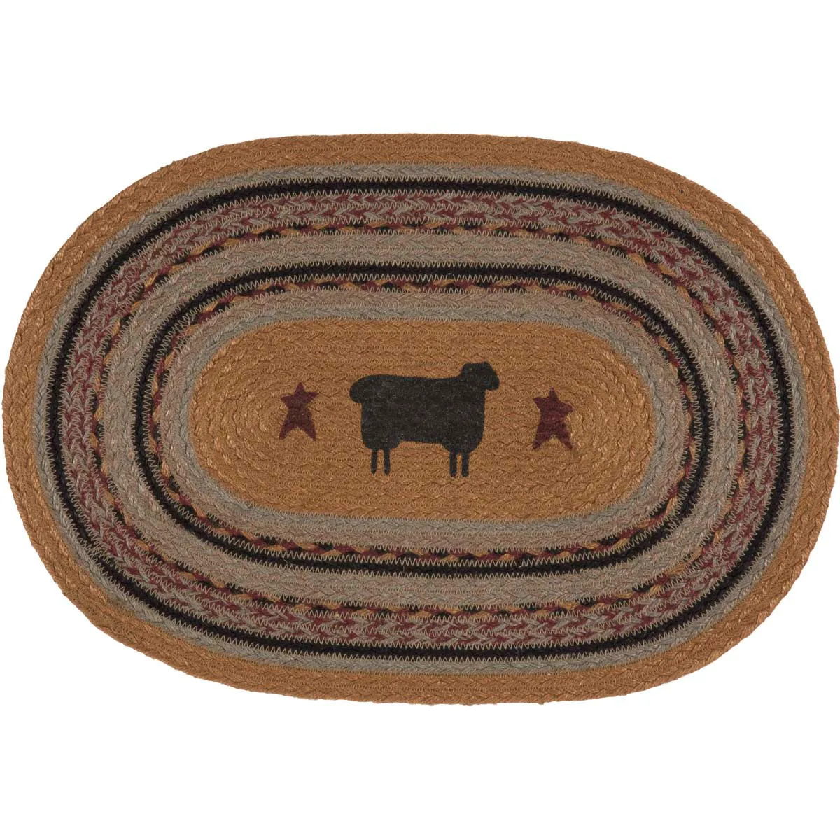 Heritage Farms Sheep Jute Placemat (Set of 6)