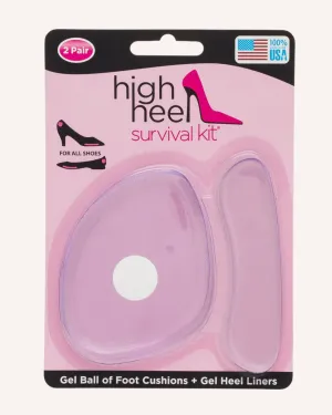 High Heel Survival Kit - Essentials Edition - Gel Cushions and Heel Liners