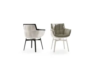 Husk Outdoor - Chair with armrests 61cm (HK1N)