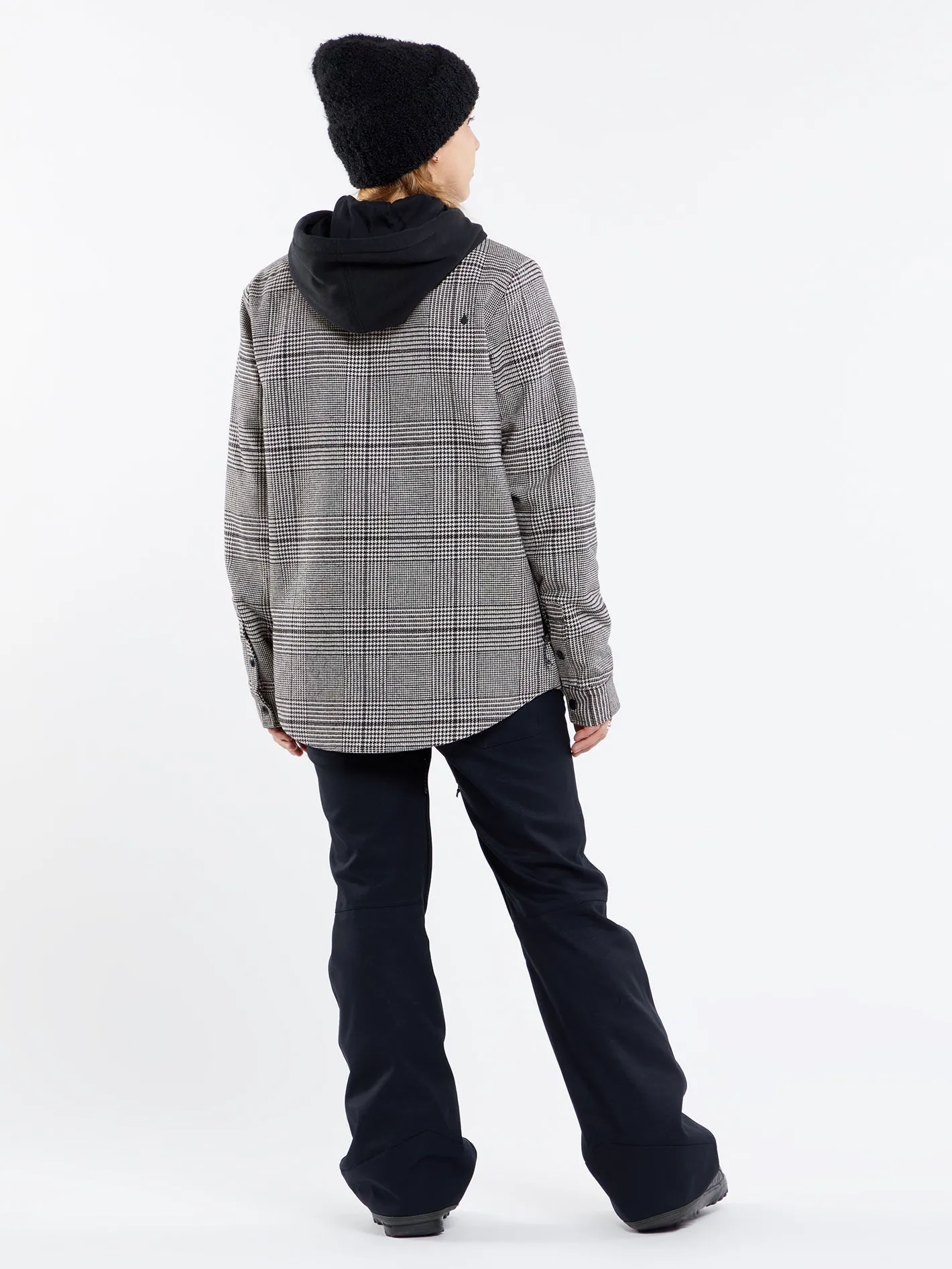 Insulated Flannel Jacke - MOONBEAM