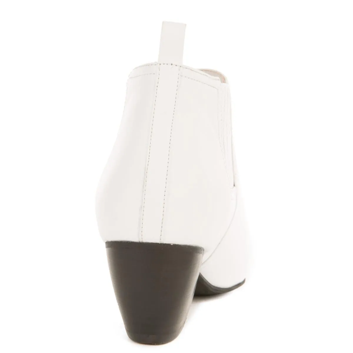 Jeffrey Campbell Jude White Heeled Booties White