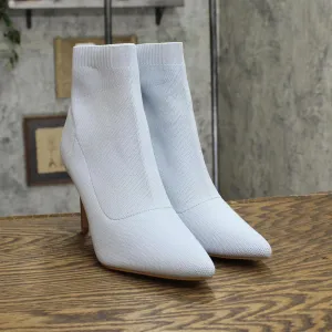 Journee Collection Milyna Tru Comfort Foam Pull On Stiletto Booties Blue 9M