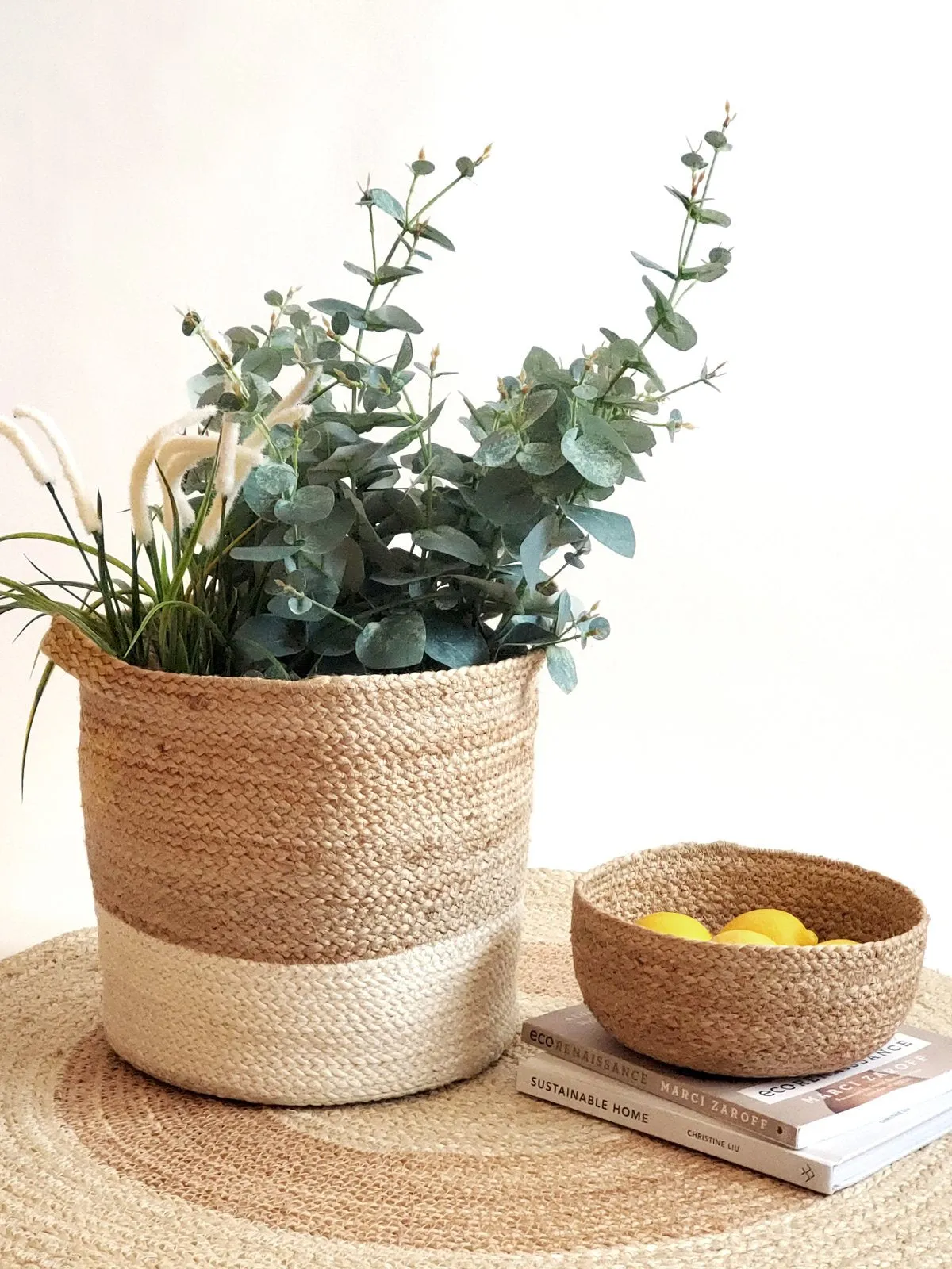 Kata Colorblock Basket (Set Of 2)