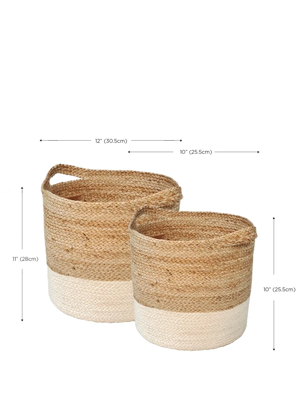 Kata Colorblock Basket (Set Of 2)