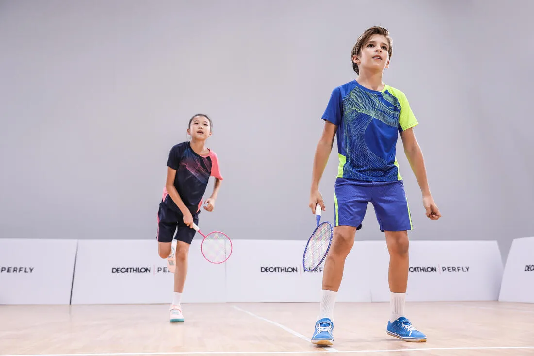 KID BADMINTON RACKET IN SET BR SET DISCOVER