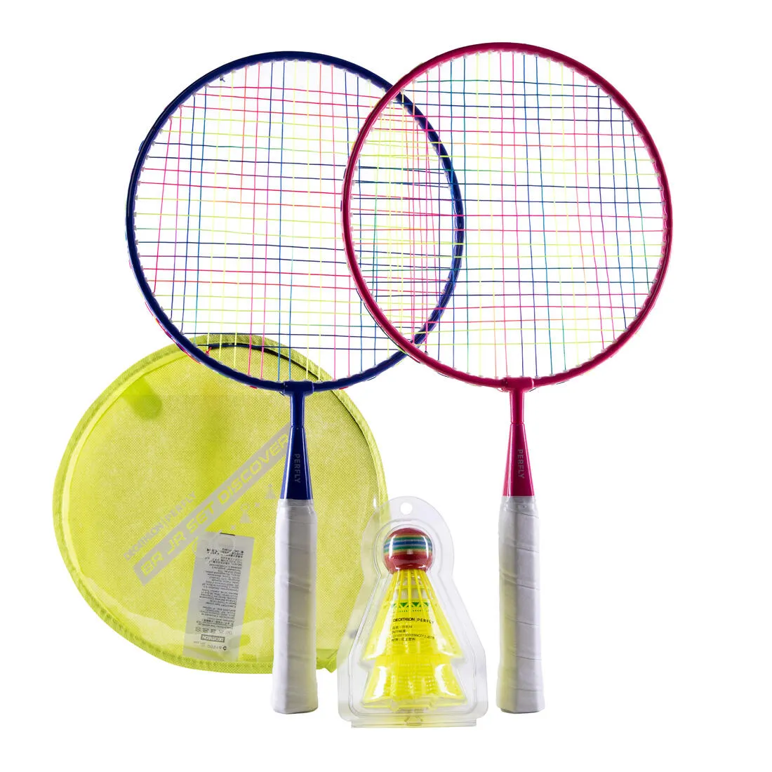 KID BADMINTON RACKET IN SET BR SET DISCOVER