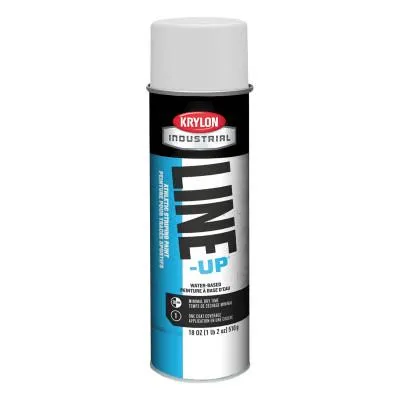 Krylon?? Industrial Line-Up?? Athletic Field Striping Paint, 17 oz Aerosol Can, Athletic White, K08305