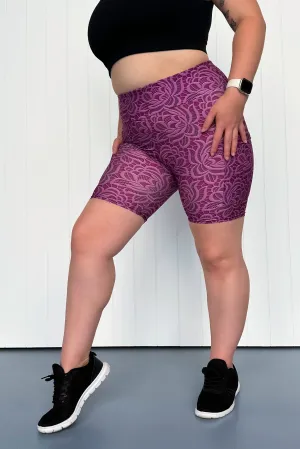 Lacy Plum - Casual - Mid Shorts - Pockets