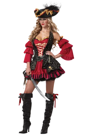 Ladies Spanish Pirate Costume