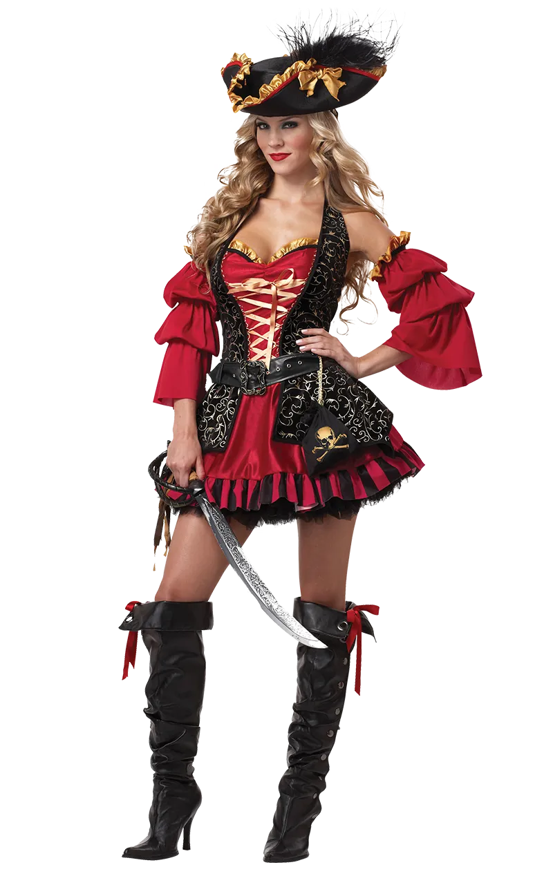 Ladies Spanish Pirate Costume