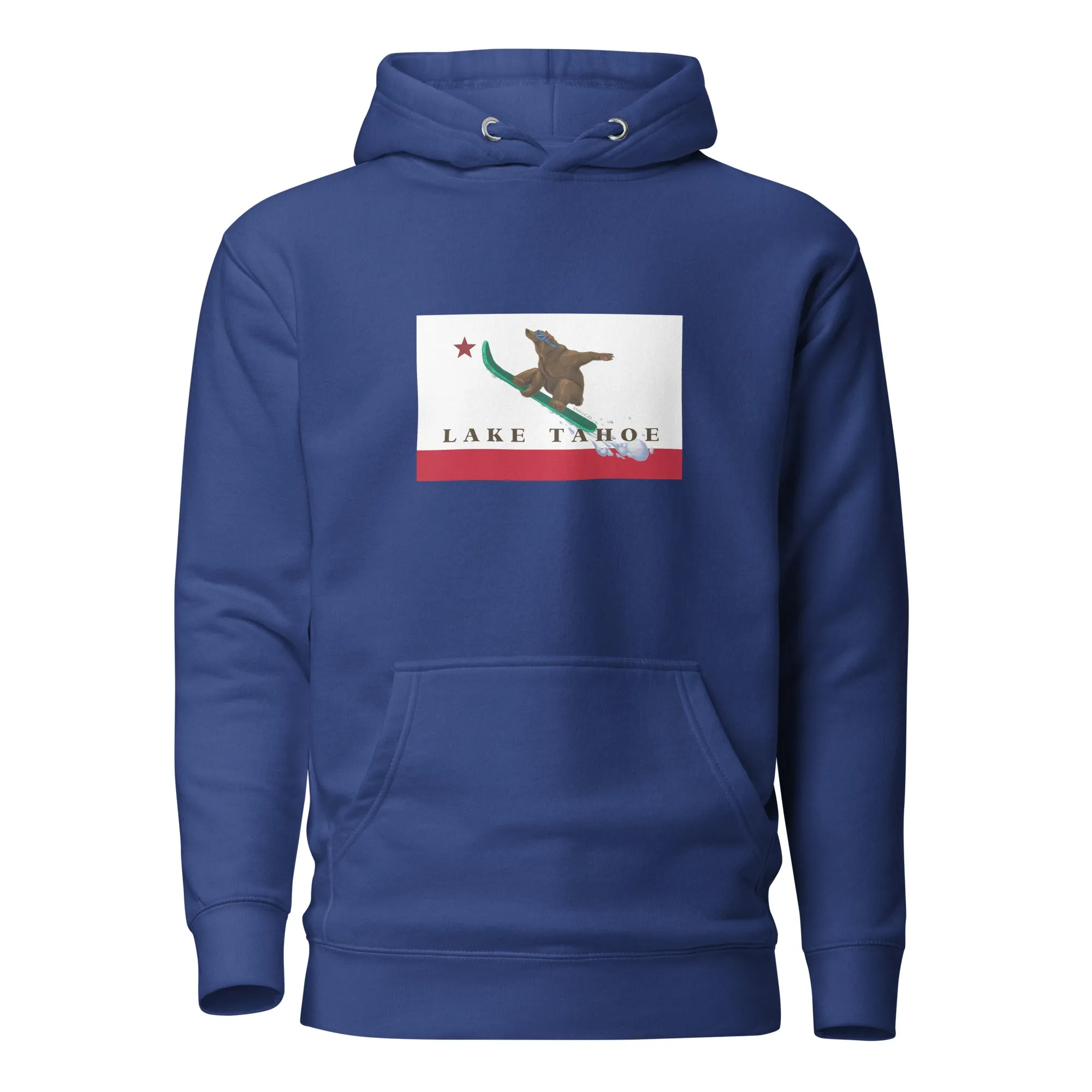 Lake Tahoe Snowboarding Grizzly Hoodie