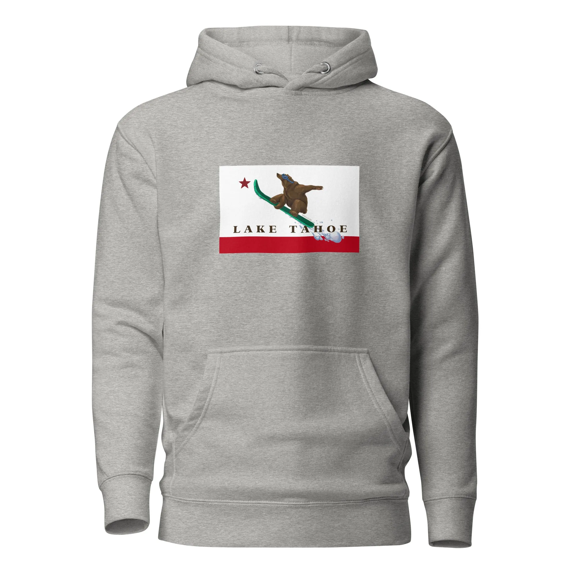 Lake Tahoe Snowboarding Grizzly Hoodie