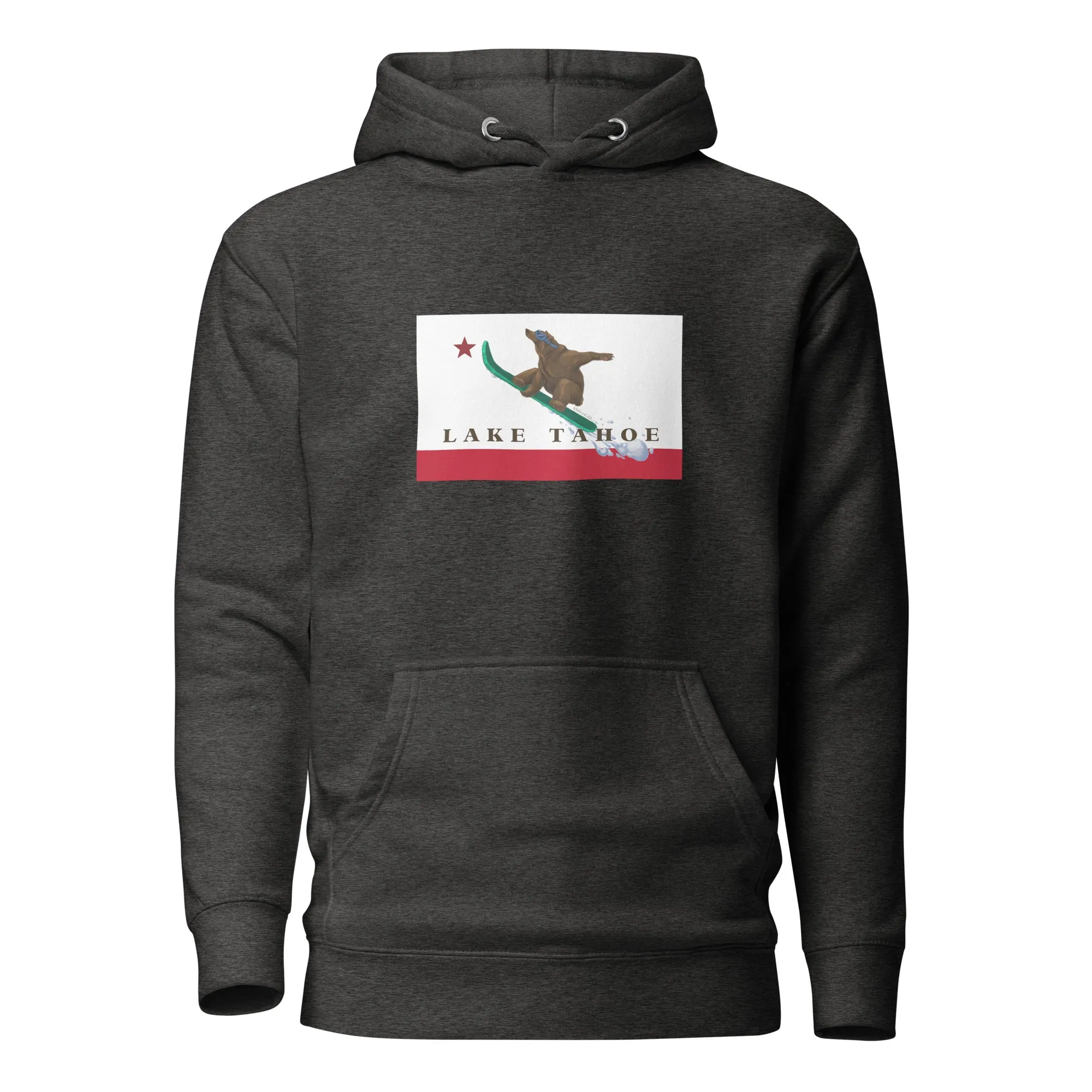 Lake Tahoe Snowboarding Grizzly Hoodie
