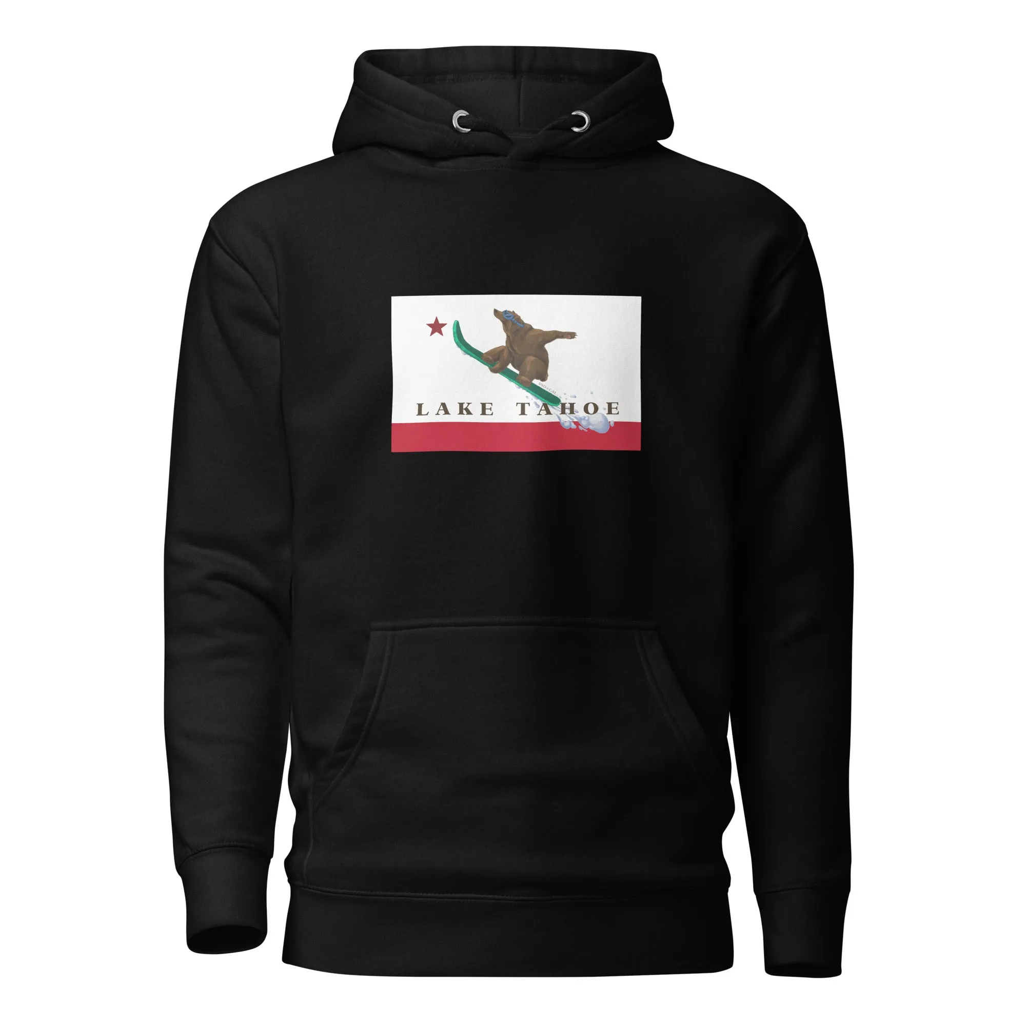 Lake Tahoe Snowboarding Grizzly Hoodie