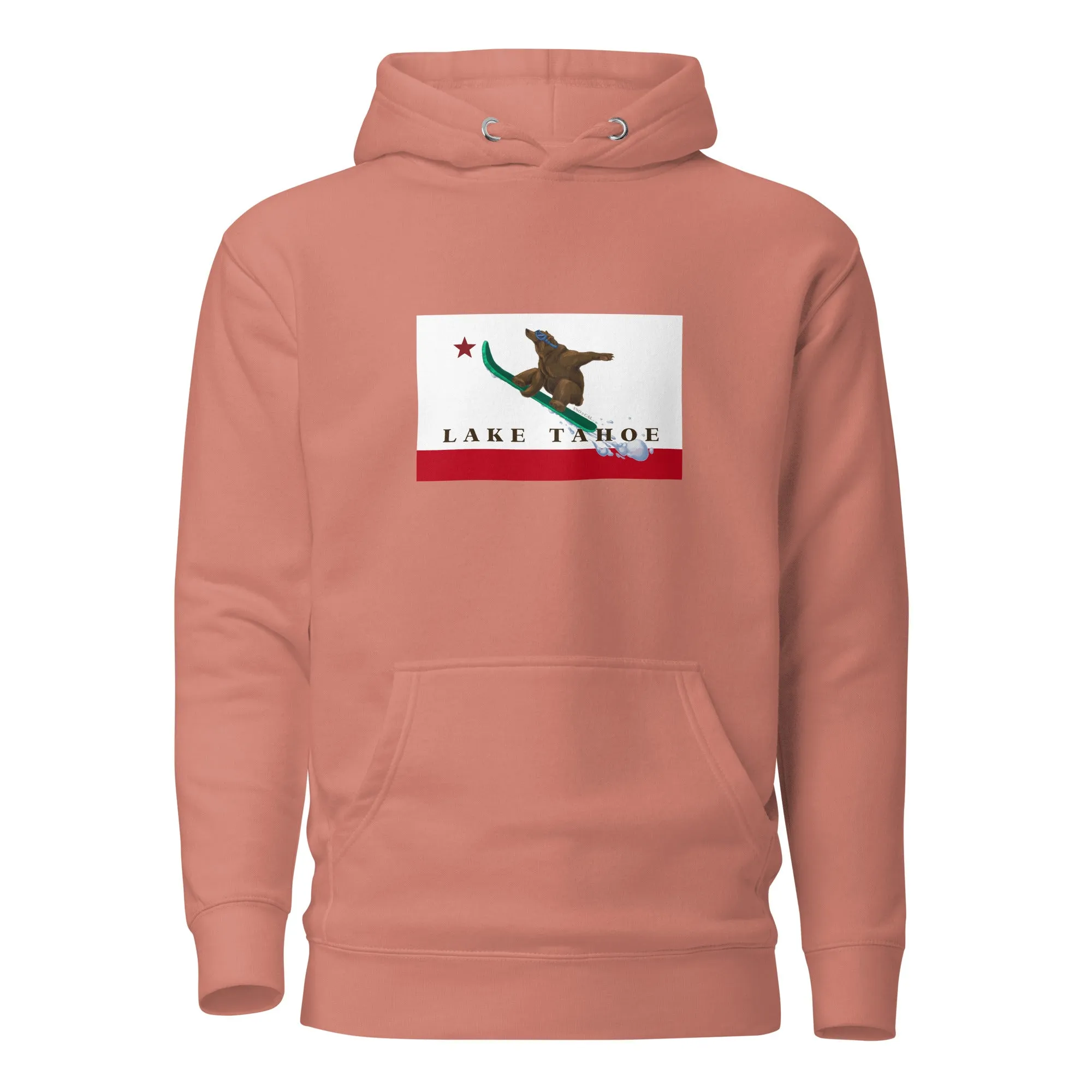 Lake Tahoe Snowboarding Grizzly Hoodie