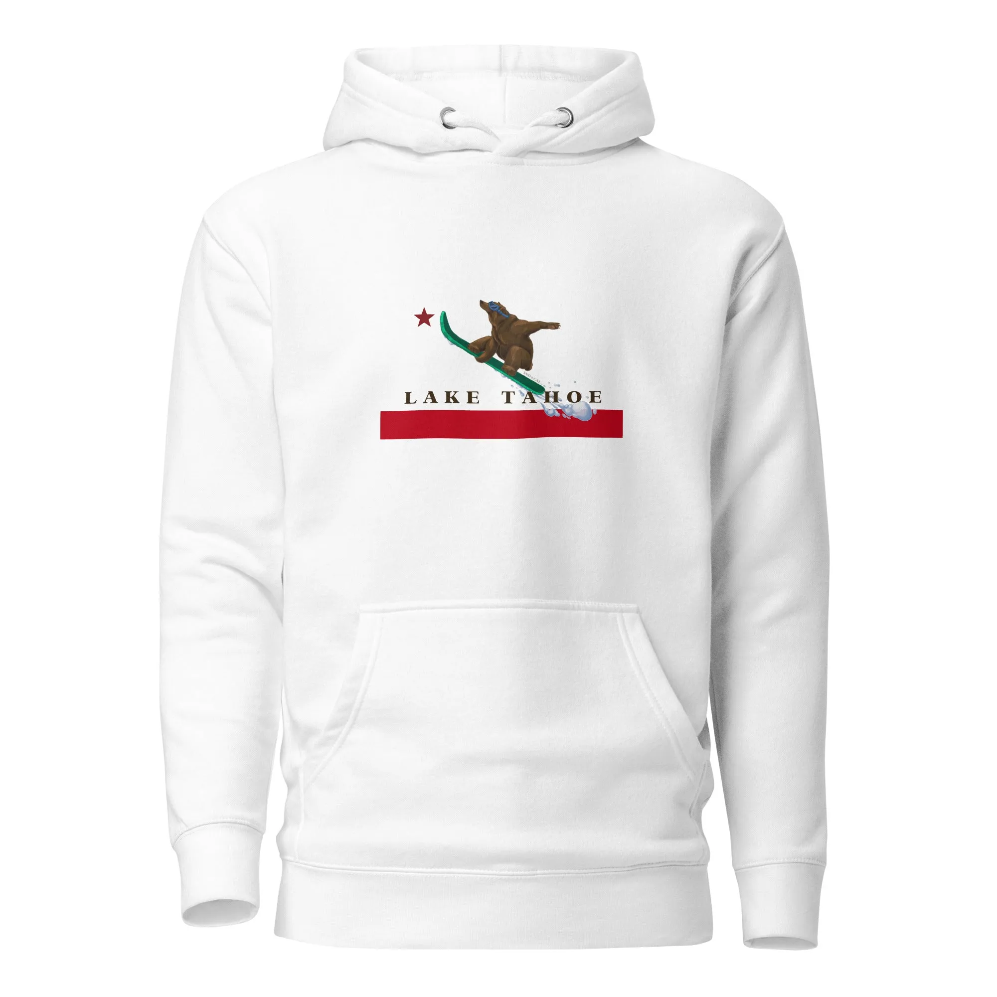 Lake Tahoe Snowboarding Grizzly Hoodie