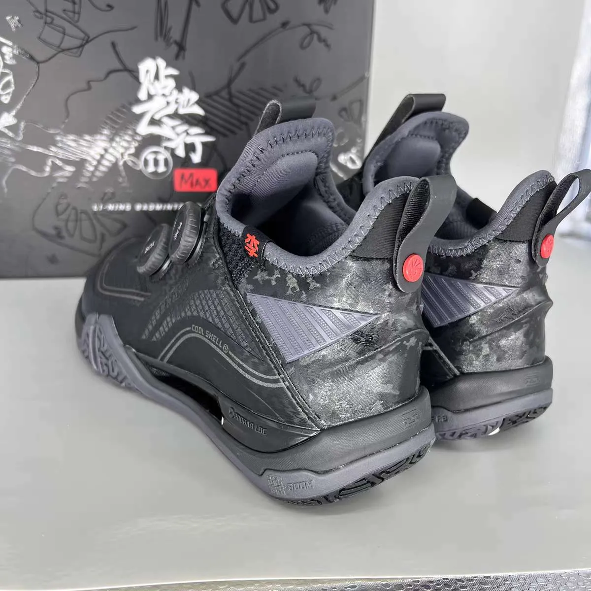 LI-NING Badminton SAGA II MAX BLACK