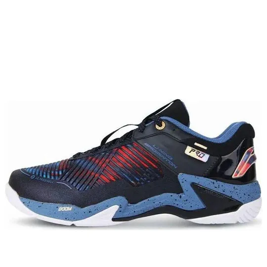 LI-NING Badminton Shoes AYAT009-4 LeiTing Pro 'Dark Blue'