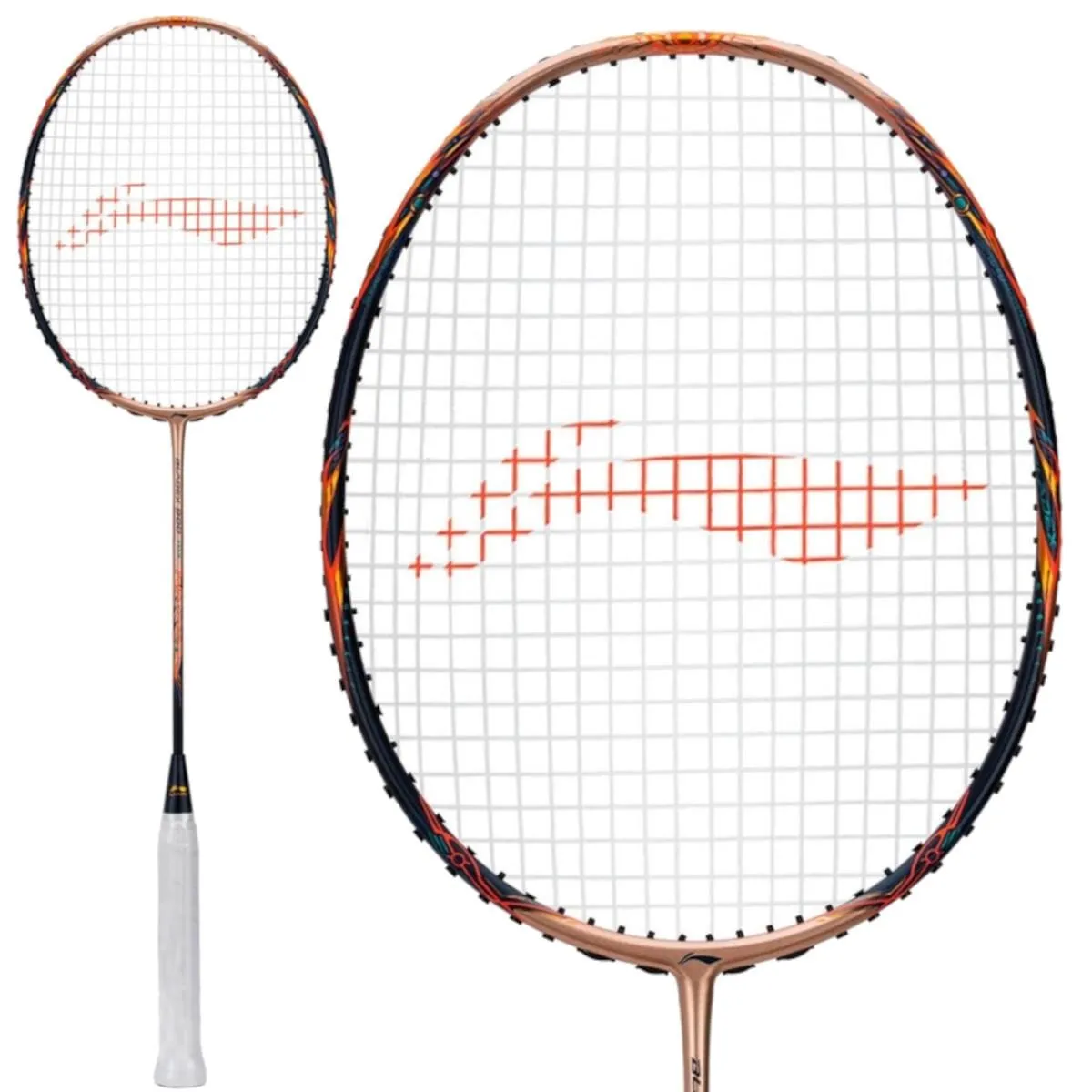 Li-Ning BladeX 900 Sun Max 3U Badminton Racket - Rose Gold