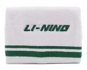 Li-Ning Logo Wristband - White / Green
