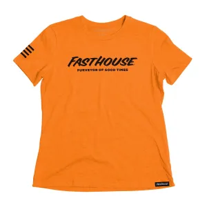 Logo Womens Tee - Heather Marmalade