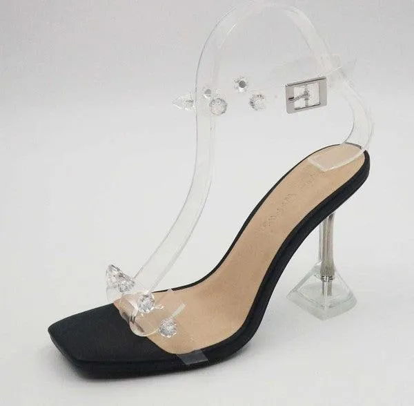 LUCITE HEEL