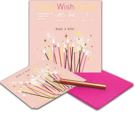 MAKE A WISH BIRTHDAY / Mini kit with 15 Wishes   accessories