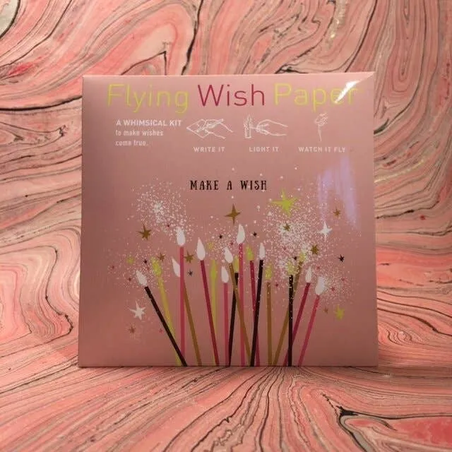 MAKE A WISH BIRTHDAY / Mini kit with 15 Wishes   accessories